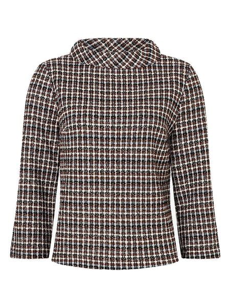 More & More Bluzka ze wzorem rozmiar: 46. Bluzki More & More, bez wzorów, bez kołnierzyka, bez ramiączek. Za 86.99 zł.