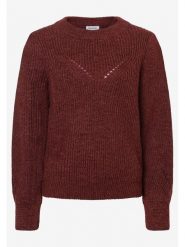 More & More Sweter w kolorze brązowym rozmiar: 38. Brązowe swetry More & More, bez wzorów, ze splotem, bez ramiączek. Za 115.95 zł.