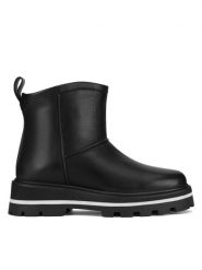 Gino Rossi Botki CASA-24FW302 Czarny. Czarne botki Gino Rossi, bez wzorów, bez obcasa, na płaskiej podeszwie, bez zapięcia. Za 219.99 zł.