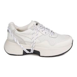 DIADORA N9000 TXS H Damskie Białe Skórzane Trampki. Białe buty sportowe lifestyle Diadora, bez wzorów, ze skóry, sportowe, bez zapięcia. Za 361.99 zł.