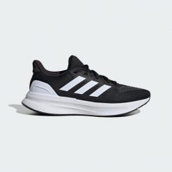 Buty do biegania adidas Ultrarun 5 W. Białe buty do biegania adidas, bez wzorów, bez zapięcia, do biegania. Za 349.00 zł.