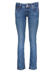 Pepe Jeans Dżinsy - Slim fit - w kolorze niebieskim rozmiar: W31/L30. Niebieskie jeansy Pepe Jeans, l, z aplikacjami, z jeansu, klasyczne. Za 145.60 zł.