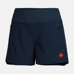 Lekkie i elastyczne szorty bermudzkie ASTI, szybkoschnące i zapewniające maksyma. Brązowe szorty IZAS, bez wzorów, z nylonu, eleganckie. Za 291.26 zł.