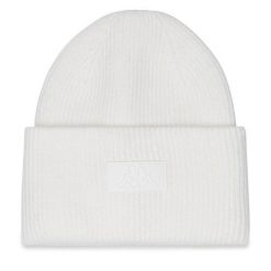 Czapka Kappa. Białe czapki zimowe Kappa, bez wzorów. Za 59.99 zł.