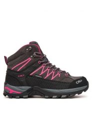 CMP Trekkingi Rigel Mid Wp 3Q12946 Szary. Szare buty trekkingowe CMP, ze skóry, bez zapięcia. Za 529.99 zł.