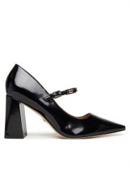 Guess Czółenka FLPRR2 PAF08 Czarny. Czarne czółenka Guess, z aplikacjami, ze skóry, bez obcasa, bez zapięcia. Za 719.99 zł.