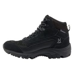 Damskie buty trekkingowe Haglöfs Skuta Proof Mid. Brązowe buty trekkingowe Haglöfs, z gumy, bez zapięcia. Za 646.50 zł.