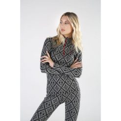 Bluza termoaktywna Woolona Venus z Długim Rękawem 100% Merino. Czarne bielizna termoaktywna damska WOOLONA, s, bez wzorów, z wełny, bez kaptura, trekkingowe. W wyprzedaży za 330.00 zł.