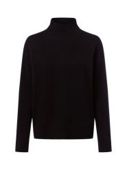 Marie Lund sweter merino Kobiety Wełna merino czarny, M. Czarne swetry Marie Lund, m, bez wzorów, z wełny, bez ramiączek. Za 349.95 zł.