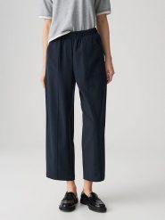 OPUS Spodnie w kolorze granatowym rozmiar: 36. Niebieskie spodnie materiałowe Opus, bez wzorów, z materiału. Za 187.99 zł.