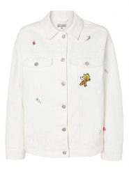 TATUUM Kurtka dżinsowa "Hala" w kolorze kremowym rozmiar: 34. Brązowe kurtki Tatuum, bez wzorów, z bawełny, bez kaptura. Za 332.45 zł.