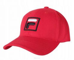 Czapka tenisowa Fila Baseball Cap Forze czerwona. Czerwone czapki z daszkiem Fila, bez wzorów, z bawełny, eleganckie. Za 63.99 zł.