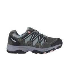 HI-TEC Florence Low WP - niskie buty wodoodporne. Szare buty trekkingowe Hi-tec, bez zapięcia. Za 415.99 zł.