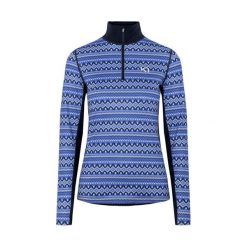 Damski sweter 1/2 zip Kari Traa Lilja. Czerwone swetry Kari Traa, s, bez wzorów, z elastanu, bez ramiączek. Za 363.00 zł.