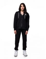 Bluza z kaptur na co dzień na siłownię. Białe bluzy z kapturem LEONE 1947 APPAREL, bez wzorów, z dresówki, z kapturem, na fitness i siłownię. Za 210.46 zł.