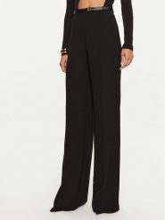 Elisabetta Franchi Spodnie materiałowe PA-061-47E2-V300 Czarny Regular Fit. Czarne spodnie materiałowe Elisabetta Franchi, bez wzorów, z materiału. Za 1,399.00 zł.