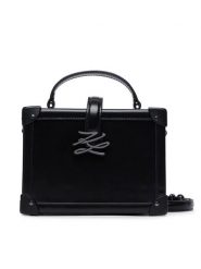 KARL LAGERFELD Torebka B4W30369 Czarny. Czarne torebki klasyczne KARL LAGERFELD, bez wzorów, ze skóry, bez dodatków. Za 1,299.00 zł.