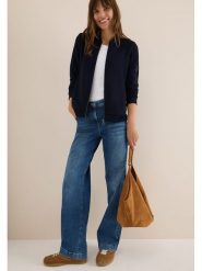 Cecil Bluza w kolorze granatowym rozmiar: S. Niebieskie bluzy Cecil, s, bez wzorów, bez kaptura. Za 152.98 zł.