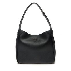 Torebka Guess. Czarne torebki klasyczne Guess, z aplikacjami, klasyczne, bez dodatków. Za 359.99 zł.