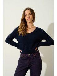 AUTHENTIC CASHMERE Kaszmirowy sweter "Grasmoor" w kolorze granatowym rozmiar: L. Niebieskie swetry AUTHENTIC CASHMERE, l, bez wzorów, z kaszmiru, bez ramiączek. Za 391.99 zł.