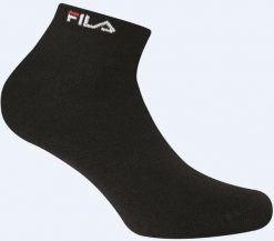 Skarpetki Fila 3-pak Bamboo Uni czarne 35-38. Czarne skarpetki 661, bez wzorów, z elastanu. Za 119.99 zł.