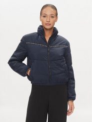 Tommy Jeans Kurtka puchowa DW0DW17238 Granatowy Regular Fit. Niebieskie kurtki Tommy Jeans, s, bez wzorów, z jeansu, bez kaptura. Za 479.99 zł.
