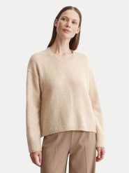 Marc O'Polo Sweter 408 6121 60463 Beżowy Regular Fit. Brązowe swetry Marc O'Polo, xl, bez wzorów, z wełny, bez ramiączek. Za 389.99 zł.