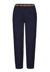 Bawełniane spodnie R-LANA. Chinosy Volcano, s, bez wzorów, z bawełny, klasyczne. Za 149.99 zł.