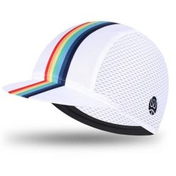 Czapka letnia przeciwsłoneczna WEST BIKING YP0201298 dwustronna - Tęcza/Biała. Białe czapki z daszkiem WEST BIKING, na lato, bez wzorów, z materiału, eleganckie. Za 71.60 zł.