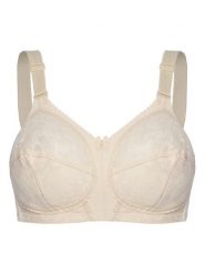 Triumph Biustonosz bezfiszbinowy Doreen 10166213 Beżowy. Brązowe biustonosze Triumph, bez wzorów, z syntetyku. Za 83.00 zł.