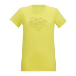 T-shirt Damski Kwiaty Fingal. Żółte t-shirty Regatta, bez wzorów, casualowe, bez kołnierzyka, bez ramiączek. Za 76.99 zł.