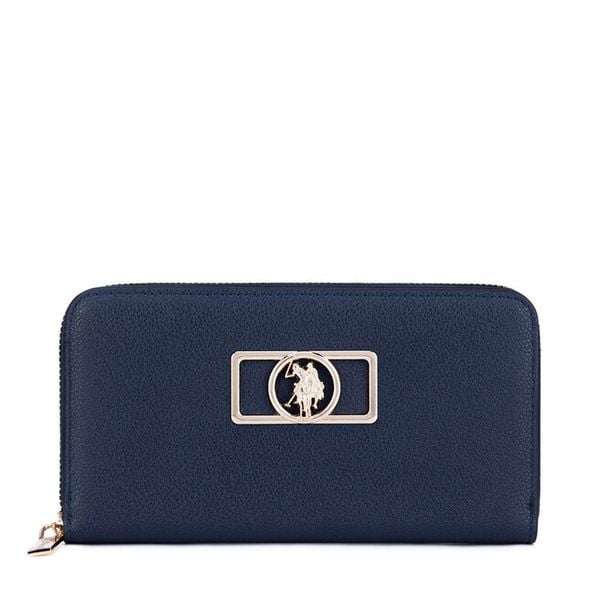 Portfel U.S. Polo Assn. Niebieskie portfele U.S. Polo Assn., bez wzorów. Za 129.99 zł.