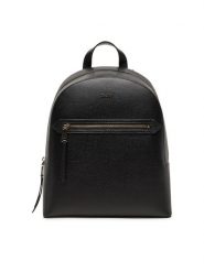 DKNY Plecak R51K3J33 Czarny. Czarne plecaki DKNY, bez wzorów, ze skóry, bez dodatków. Za 799.99 zł.