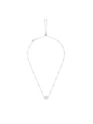 Swarovski Naszyjnik Una 5733116 Srebrny. Szare naszyjniki Swarovski, z tworzywa sztucznego, metalowe. Za 459.99 zł.
