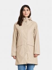 Didriksons Parka "Elly" w kolorze beżowym rozmiar: 44. Brązowe płaszcze Didriksons, s, bez wzorów, bez kaptura. Za 214.95 zł.
