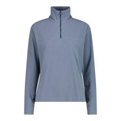 Damski polar CMP. Niebieskie bluzy z polaru CMP, bez wzorów, z polaru. W wyprzedaży za 143.75 zł.