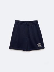 Szorty damskie dresowe granatowe Miraya 403. Niebieskie szorty BIG STAR, bez wzorów, z bawełny, eleganckie. Za 119.99 zł.