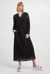 Sukienka ażurowa Harden MAX MARA STUDIO. Sukienki Max Mara Studio, w ażurowe wzory, bez kołnierzyka, bez ramiączek. W wyprzedaży za 1,848.92 zł.