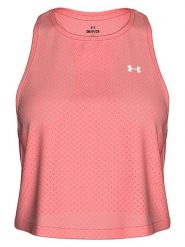 Under Armour Top sportowy w kolorze koralowym rozmiar: L. Czerwone topy sportowe Under Armour, l, bez wzorów, z materiału, outdoorowe. Za 69.99 zł.
