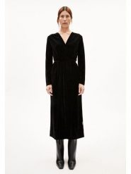 Armedangels Sukienka "Verlaar" w kolorze czarnym rozmiar: L. Czarne sukienki ARMEDANGELS, l, bez wzorów, z bawełny, bez kołnierzyka, bez ramiączek, maxi. Za 330.95 zł.