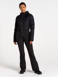 Dare 2b Kombinezon zimowy "Flurry" w kolorze czarnym rozmiar: 44. Czarne spodnie sportowe Dare 2b, na zimę, bez wzorów, narciarskie. Za 504.95 zł.