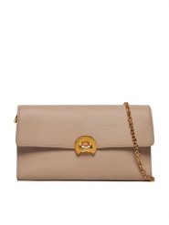 Coccinelle Torebka P7P Coccinellebinxie E1 P7P 12 01 21 Beżowy. Brązowe kopertówki Coccinelle, bez wzorów, ze skóry, wizytowe, bez dodatków. Za 839.99 zł.