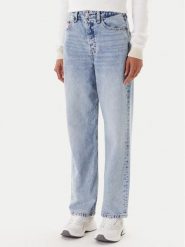 Tommy Jeans Jeansy Layla DW0DW20498 Niebieski Slim Fit. Niebieskie jeansy Tommy Jeans, bez wzorów, z bawełny. Za 329.99 zł.