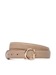 Guess Pasek Damski BW9493 P6425 Beżowy. Brązowe paski Guess, z aplikacjami, ze skóry. Za 234.99 zł.