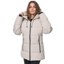 Parka dla kobiet Lonsdale Sally. Brązowe płaszcze Lonsdale, na zimę, bez wzorów, sportowe, z kapturem. Za 504.50 zł.