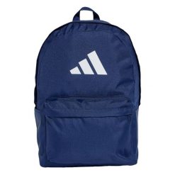 Plecak Classic 3 Bar Logo. Białe plecaki adidas, bez wzorów, z materiału, bez dodatków. Za 99.95 zł.