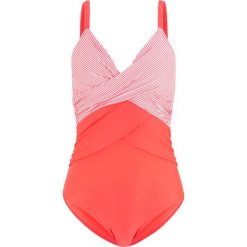 Kostium kąpielowy bonprix koralowy. Stroje jednoczęściowe marki bonprix. Za 109.99 zł.