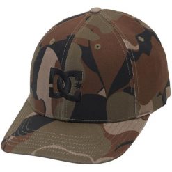 Czapka DC Shoes Cap Star Stretch Fit Hat, Dla obu płci. Czapki z daszkiem DC Shoes, bez wzorów, z bawełny, retro. Za 190.00 zł.
