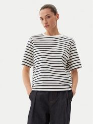 Weekend Max Mara T-Shirt 2515941042650 Granatowy Regular Fit. Niebieskie t-shirty Weekend Max Mara, m, bez wzorów, z bawełny, bez kołnierzyka, bez ramiączek. Za 249.99 zł.