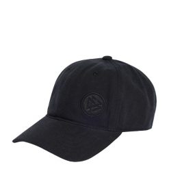 Czapka typu dad Niemcy 26. Czarne czapki z daszkiem adidas, z aplikacjami, z bawełny, wizytowe. Za 129.00 zł.